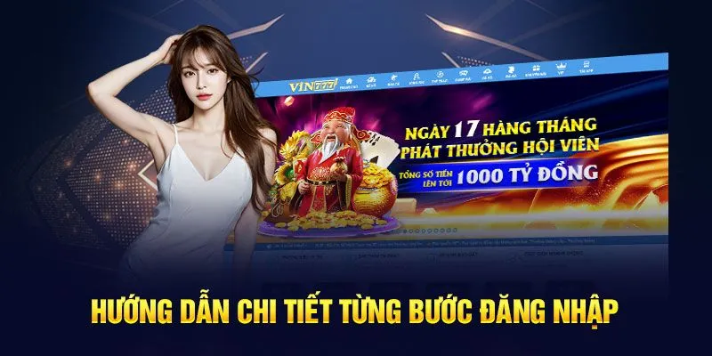Chi tiết quy trình đăng nhập tài khoản của các hội viên cực đơn giản
