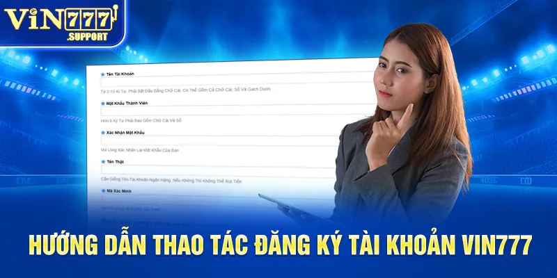 Thao tác tạo lập account nhà cái cực đơn giản
